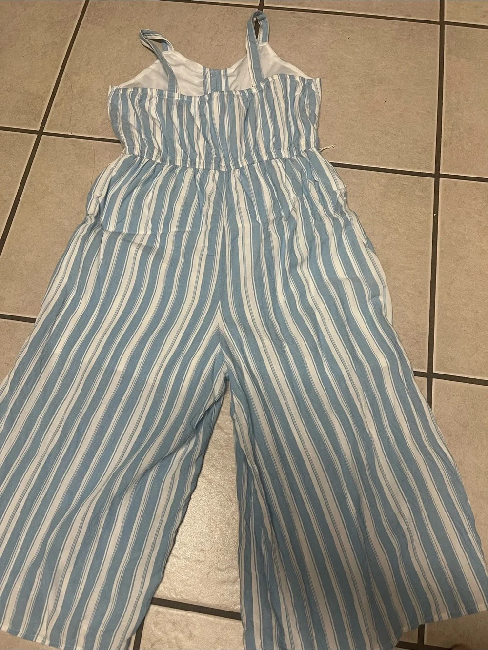 Justice sleeveless jumpsuit